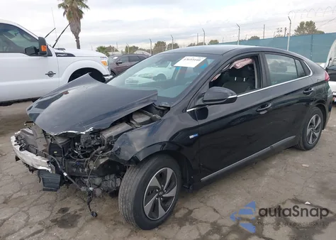2019 Hyundai Ioniq Hybrid Sel из США, поврежденный, VIN KMHC75LC4KU132844